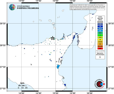 Mappa MCS - territori località