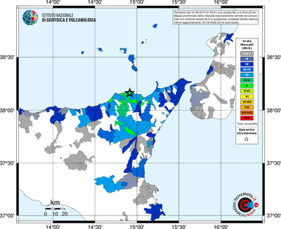 Mappa MCS - territori comuni