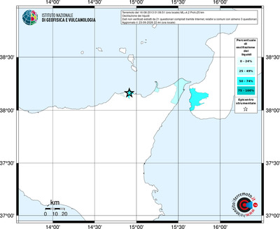 Mappa territorio comunale con almeno 3 questionari