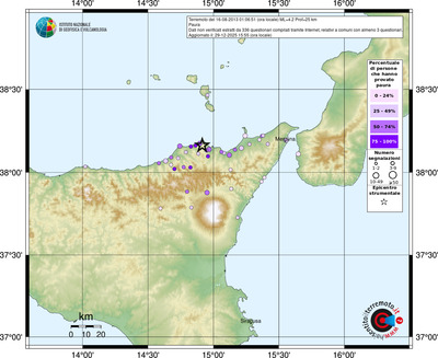 Mappa comuni con almeno 3 questionari