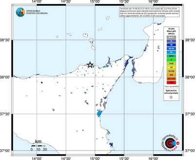 Mappa MCS - territori località