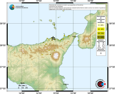 Mappa comuni con almeno 3 questionari