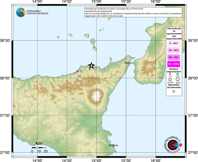 Mappa comuni con almeno 3 questionari