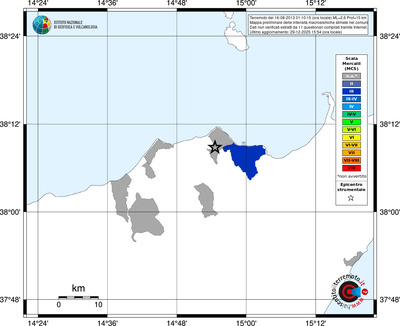 Mappa MCS - territori comuni