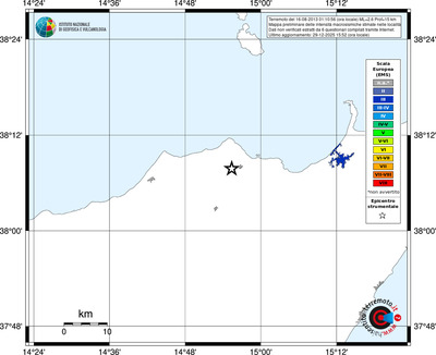 Mappa EMS - territori località