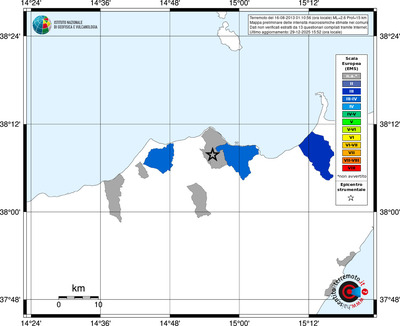 Mappa EMS - territori comuni