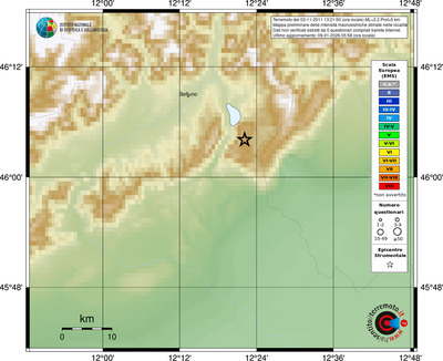 Mappa EMS - località
