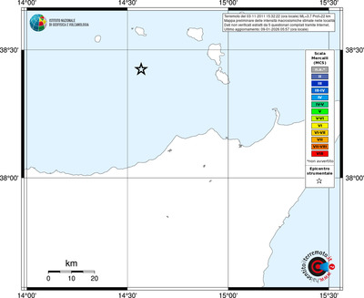 Mappa MCS - territori località