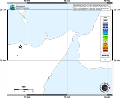 Mappa EMS - territori località