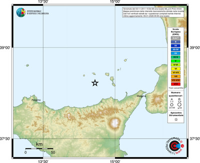 Mappa EMS - località