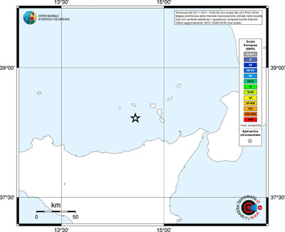 Mappa EMS - territori località
