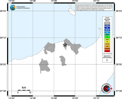 Mappa MCS - territori comuni