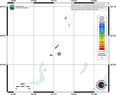 Mappa MCS - territori località