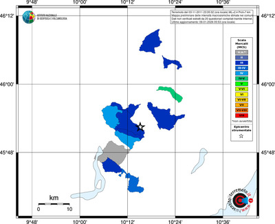 Mappa MCS - territori comuni