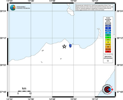 Mappa EMS - territori località