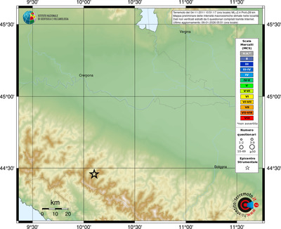 Mappa MCS - località