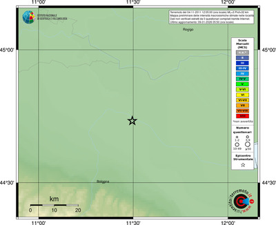 Mappa MCS - località