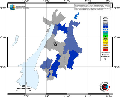 Mappa MCS - territori comuni
