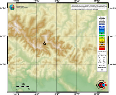 Mappa EMS - località