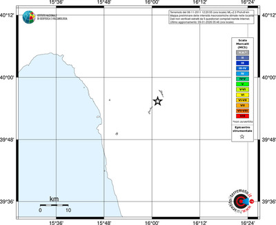 Mappa MCS - territori località