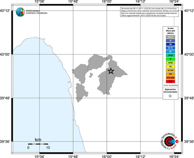 Mappa MCS - territori comuni