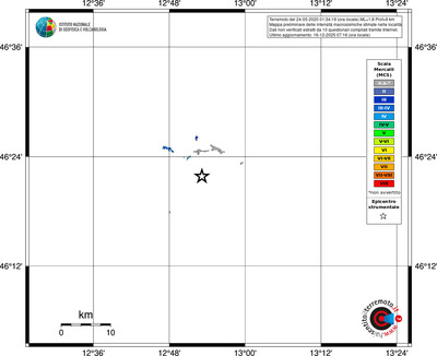 Mappa MCS - territori località