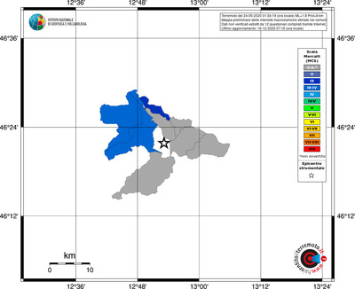 Mappa MCS - territori comuni