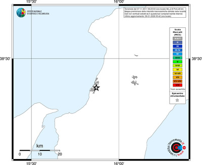 Mappa MCS - territori località