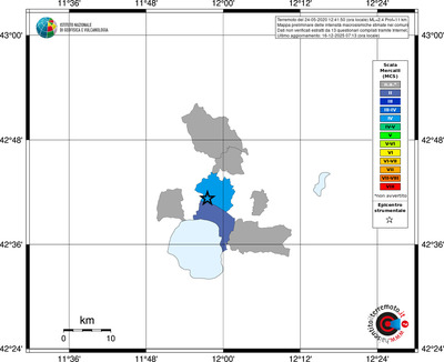 Mappa MCS - territori comuni