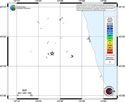 Mappa MCS - territori località