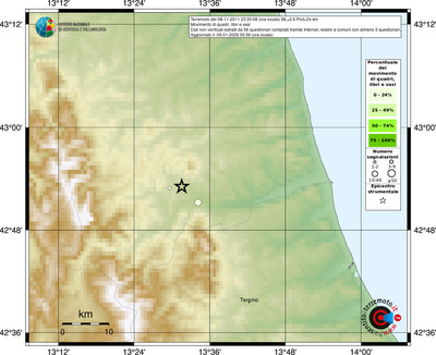 Mappa comuni con almeno 3 questionari