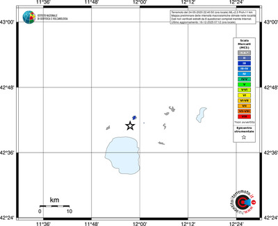 Mappa MCS - territori località