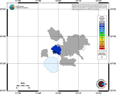 Mappa MCS - territori comuni