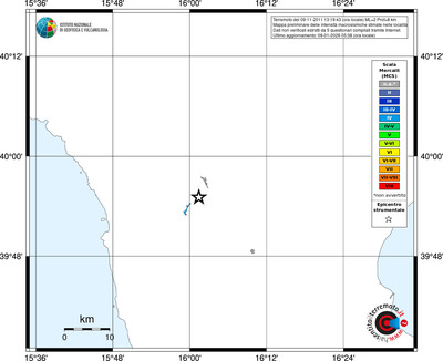 Mappa MCS - territori località