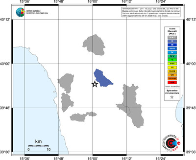 Mappa MCS - territori comuni