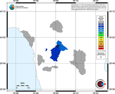 Mappa MCS - territori comuni