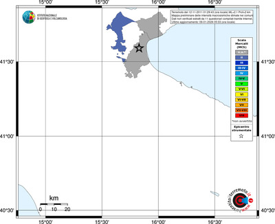 Mappa MCS - territori comuni