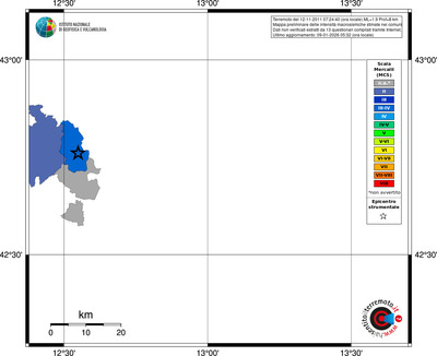 Mappa MCS - territori comuni