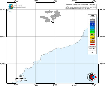 Mappa MCS - territori comuni