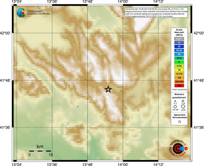 Mappa MCS - località