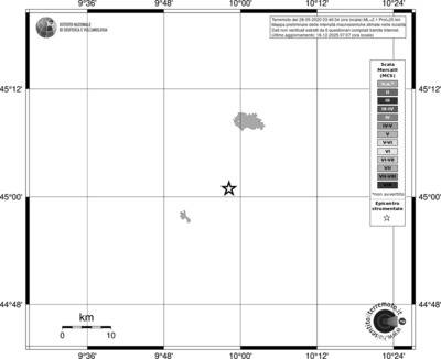 Mappa MCS - territori località