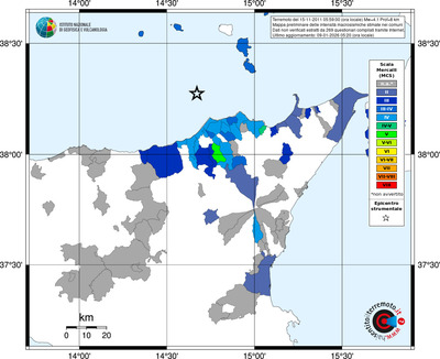 Mappa MCS - territori comuni