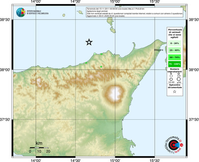 Mappa comuni con almeno 3 questionari