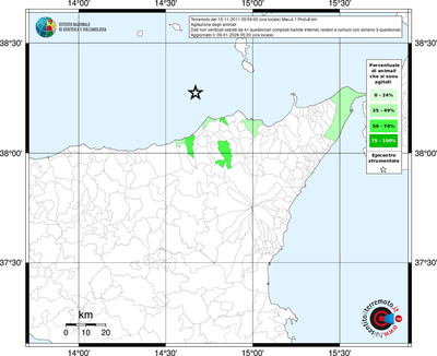 Mappa territorio comunale con almeno 3 questionari