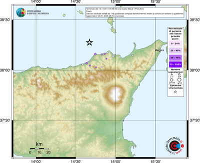 Mappa comuni con almeno 3 questionari