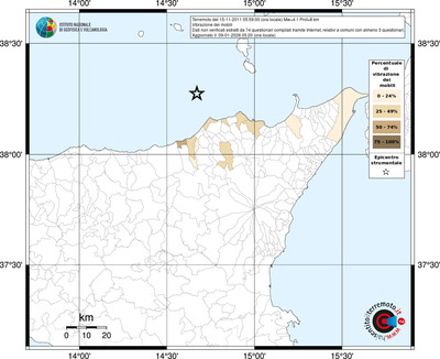Mappa territorio comunale con almeno 3 questionari