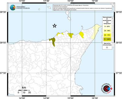 Mappa territorio comunale con almeno 3 questionari