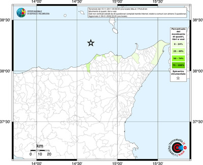 Mappa territorio comunale con almeno 3 questionari