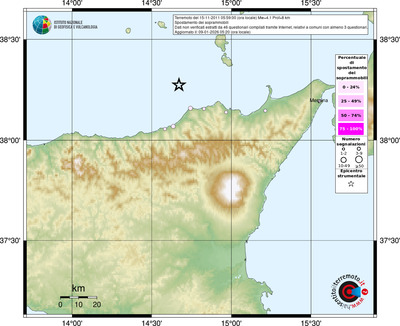 Mappa comuni con almeno 3 questionari