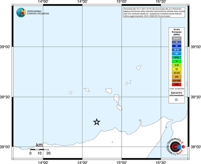 Mappa EMS - territori località